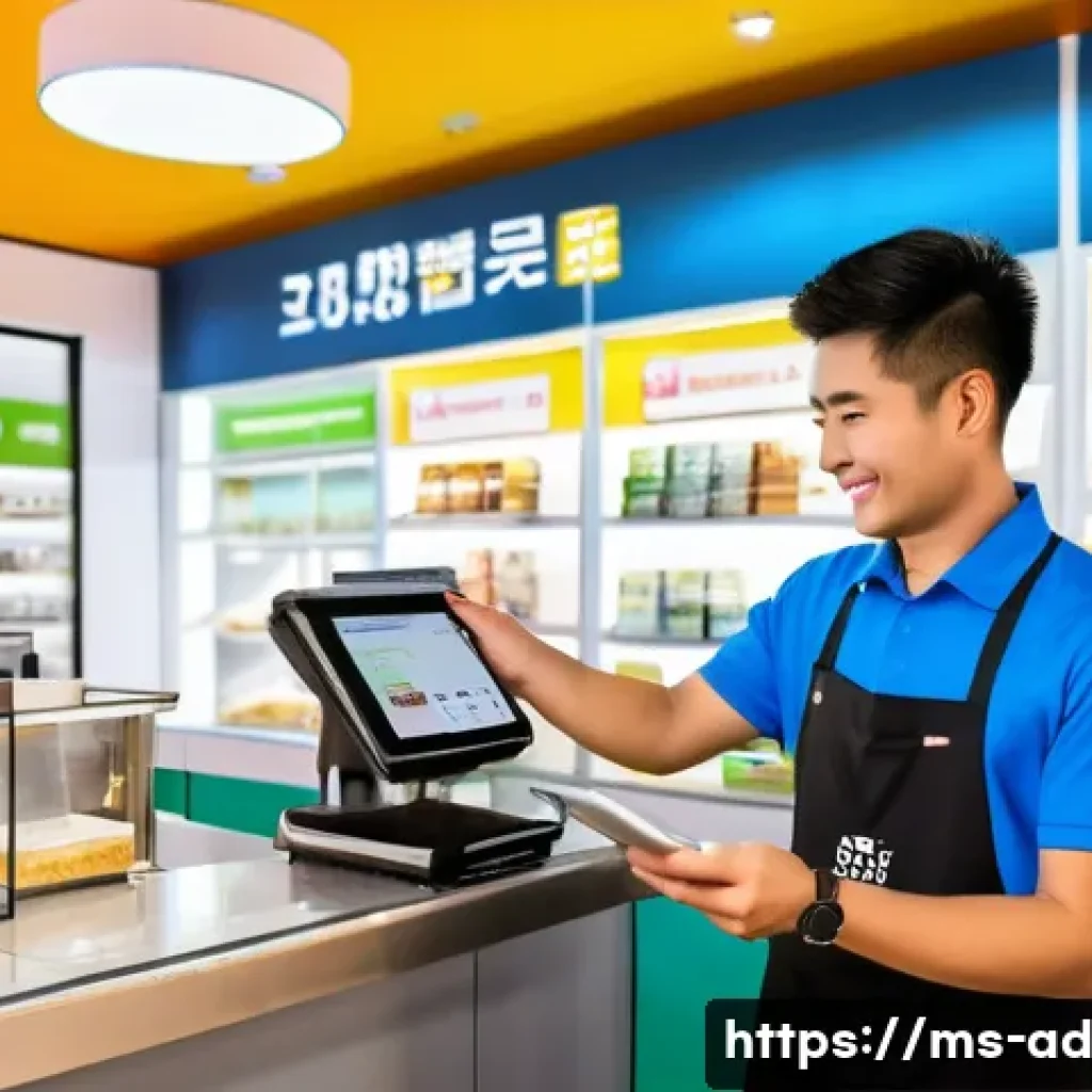 마이크로 프랜차이즈 수익 모델 분석 - **A Vibrant Malaysian Micro-Franchise Hub**
    A wide shot capturing a bustling street scene in a m...